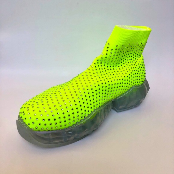 Lemon Sock Sneaker - Picture 2 of 5